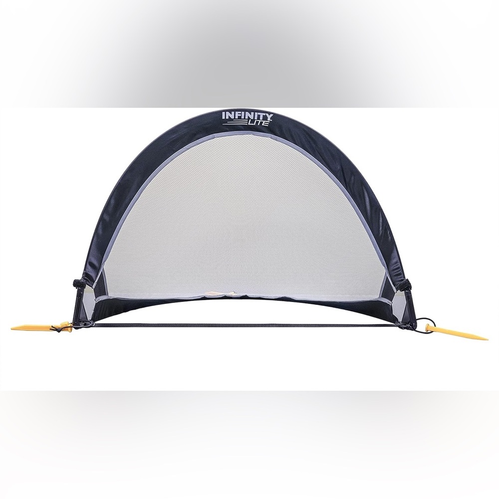 KwikGoal Infinity Lite Small Pop Up Soccer Goals - Pair, New